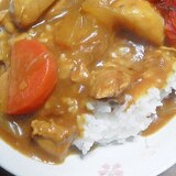 サトイモ入りカレーライス